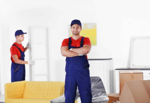 Removal van supporting a home move in Twickenham