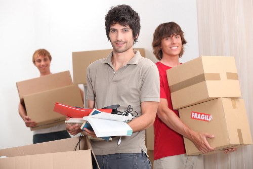 Local moving van helping with a property move in Twickenham