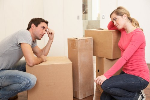 House removal service supporting a family move in Twickenham