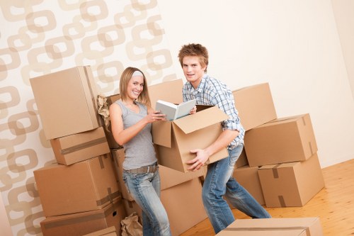 Careful packing and transport for a flat move in Twickenham